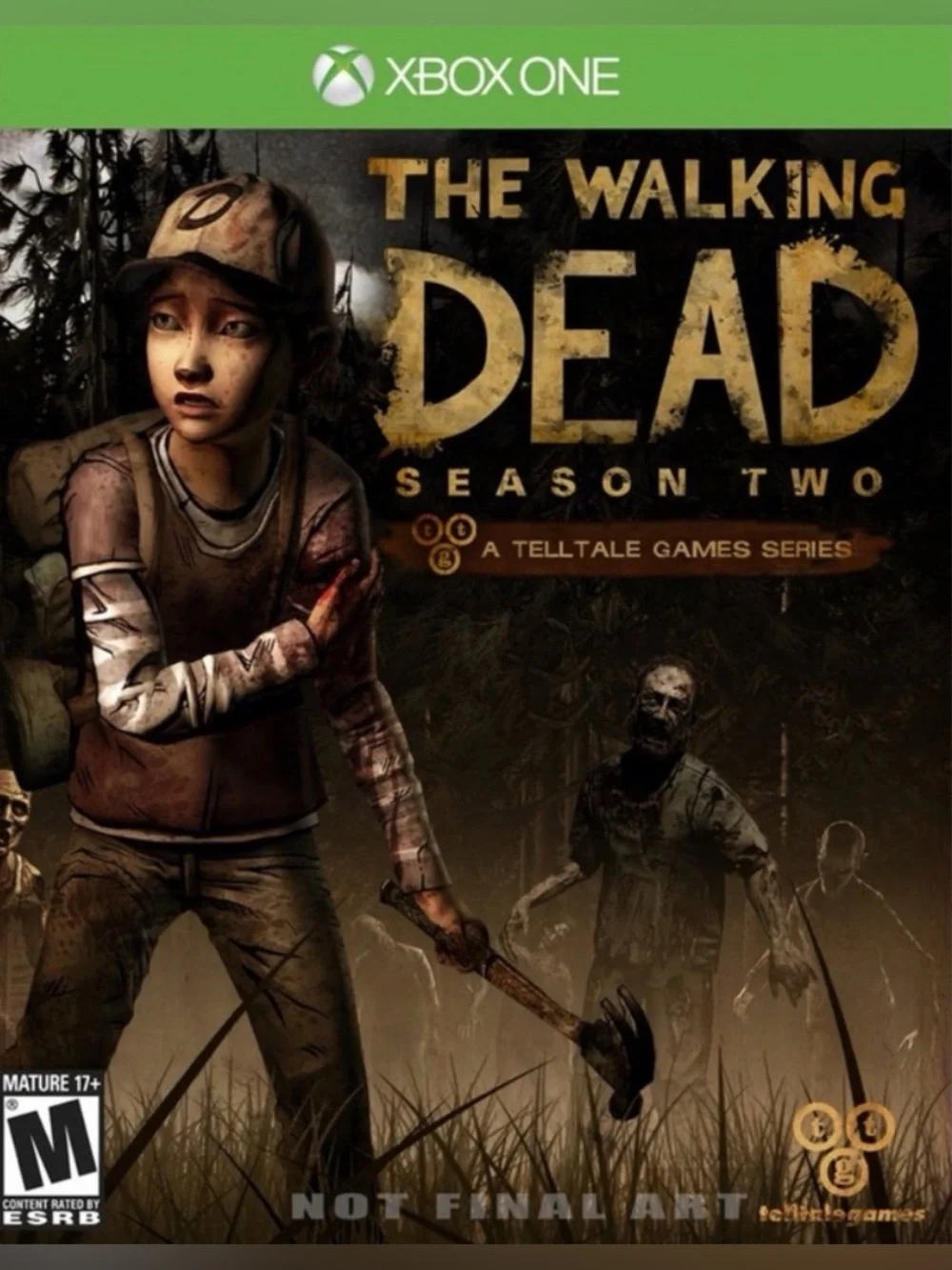 The Walking Dead [Season 2] Xbox One Game Disc